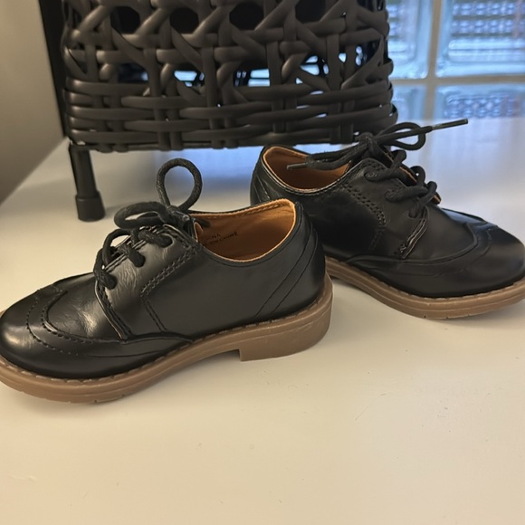 GYMBOREE Toddler Boys Formal Black Dress Shoe - size 6 - Picture 6 of 8